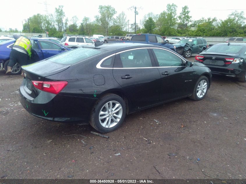 2016 CHEVROLET MALIBU LT - 1G1ZE5STXGF323596
