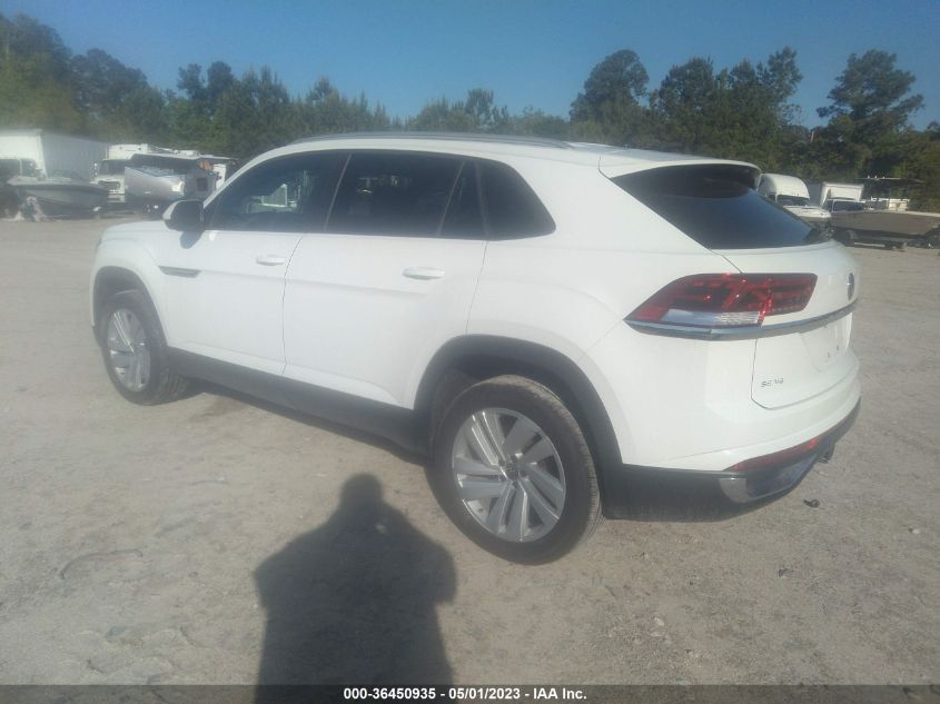 2022 VOLKSWAGEN ATLAS CROSS SPORT 3.6L V6 SE W/TECHNOLOGY - 1V2HE2CA0NC228198