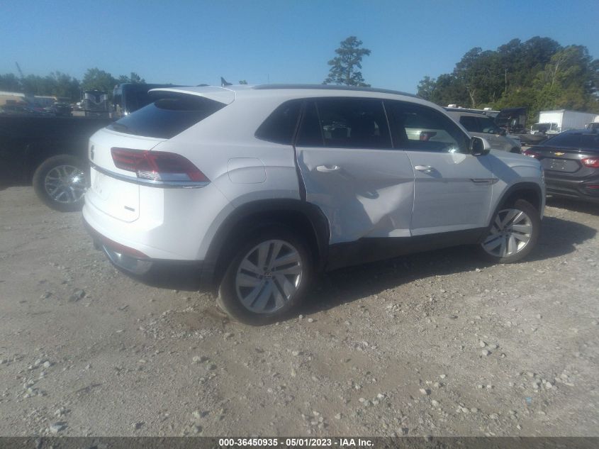 2022 VOLKSWAGEN ATLAS CROSS SPORT 3.6L V6 SE W/TECHNOLOGY - 1V2HE2CA0NC228198