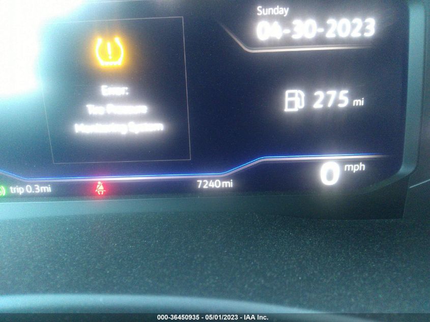 2022 VOLKSWAGEN ATLAS CROSS SPORT 3.6L V6 SE W/TECHNOLOGY - 1V2HE2CA0NC228198