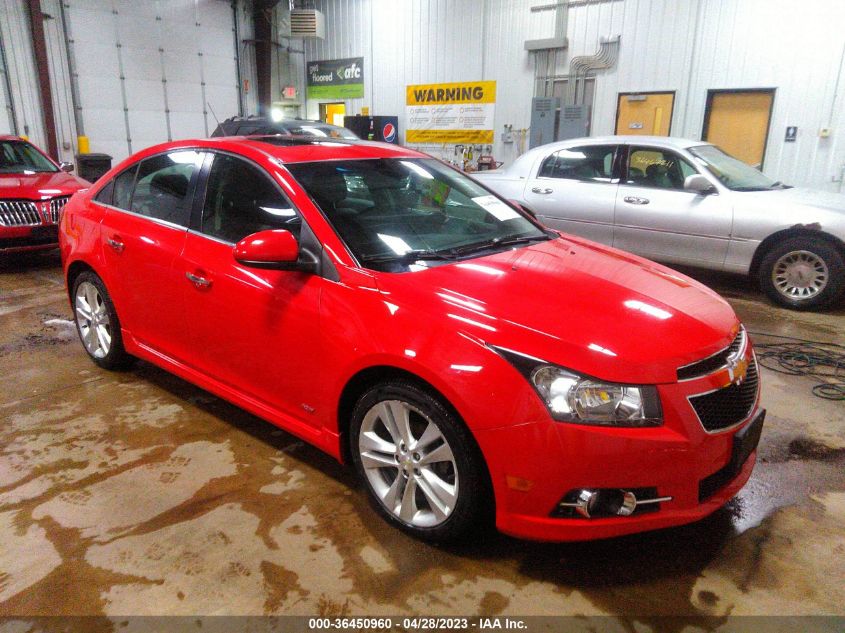 2014 CHEVROLET CRUZE LTZ - 1G1PG5SB6E7360046