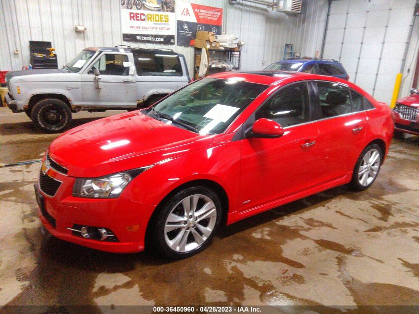 2014 CHEVROLET CRUZE LTZ - 1G1PG5SB6E7360046