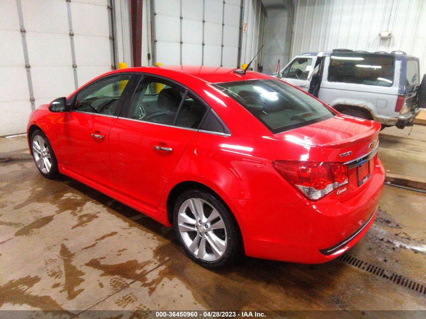 2014 CHEVROLET CRUZE LTZ - 1G1PG5SB6E7360046