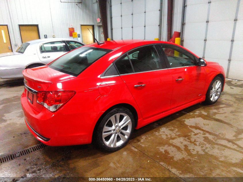 2014 CHEVROLET CRUZE LTZ - 1G1PG5SB6E7360046