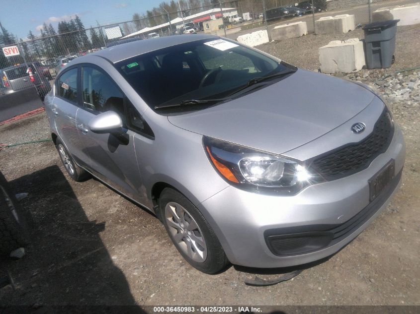 2014 KIA RIO LX - KNADM4A38E6370703