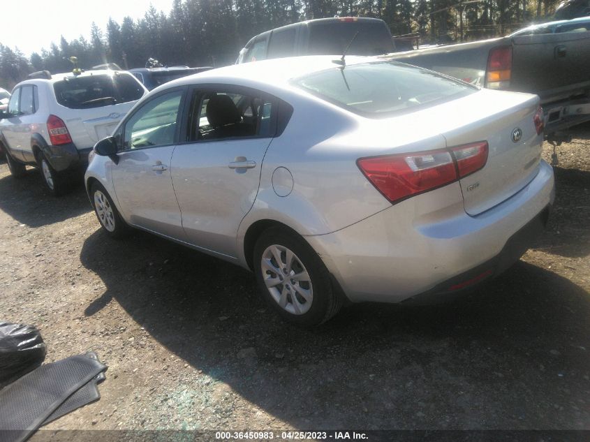 2014 KIA RIO LX - KNADM4A38E6370703