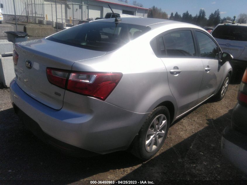 2014 KIA RIO LX - KNADM4A38E6370703