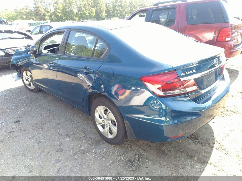 2014 HONDA CIVIC SEDAN LX - 2HGFB2F59EH529549