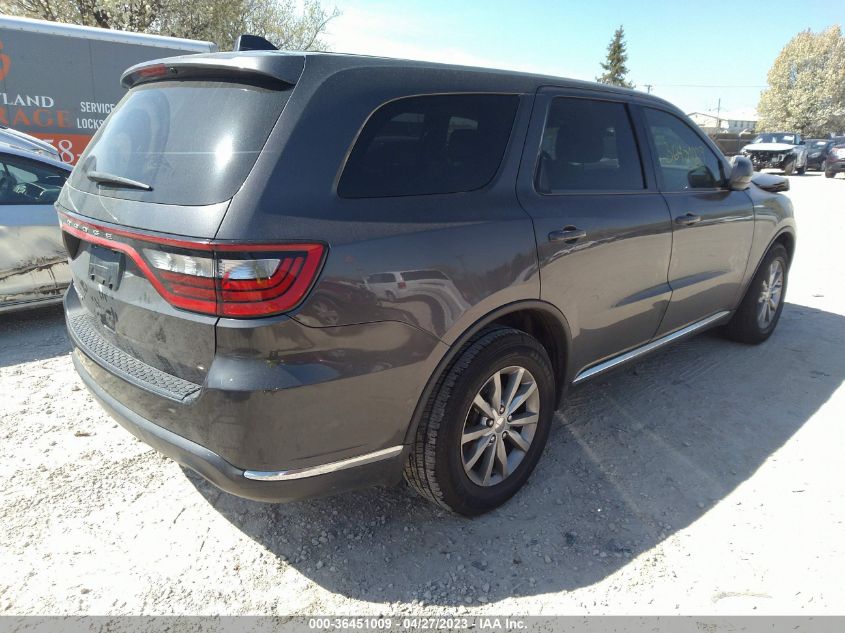 2017 DODGE DURANGO SXT - 1C4RDHAG0HC917620