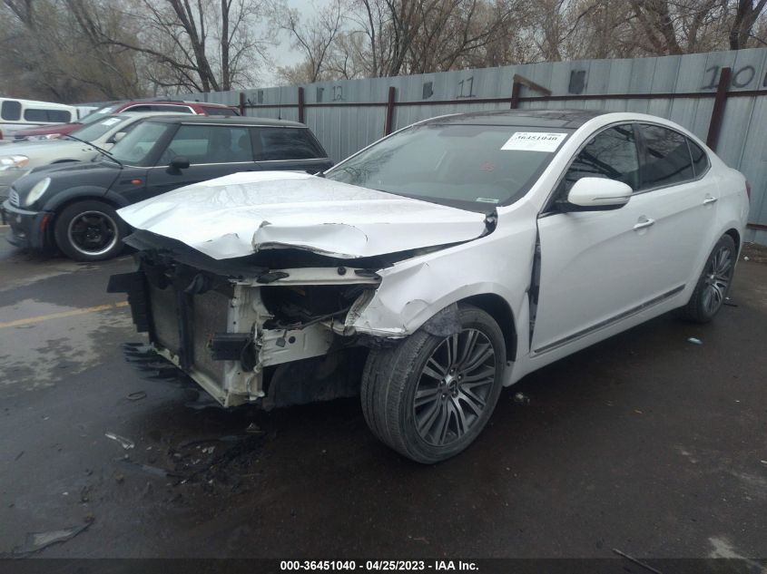 2016 KIA CADENZA PREMIUM KNALN4D74G5206591