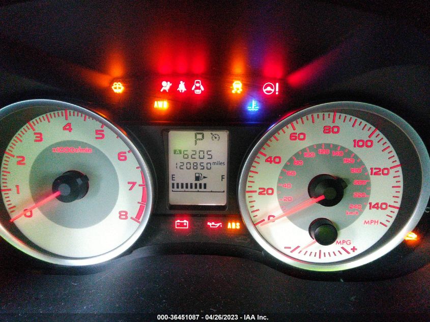 2013 SUBARU IMPREZA WAGON 2.0I PREMIUM - JF1GPAC65DH836495