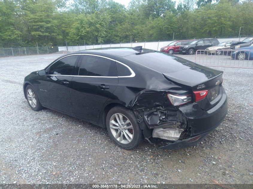 2017 CHEVROLET MALIBU LT - 1G1ZE5ST1HF278503