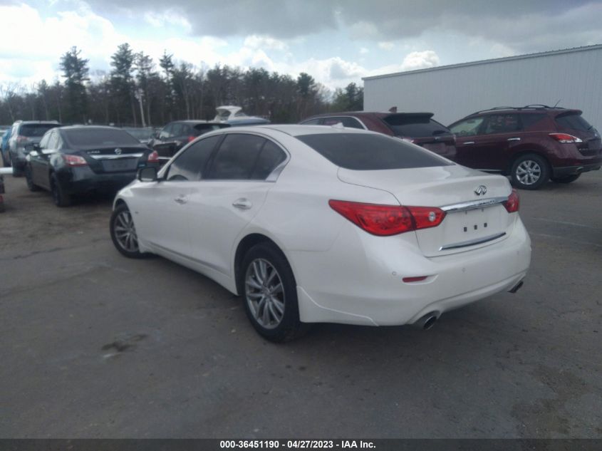 2017 INFINITI Q50 3.0T PREMIUM - JN1EV7AR4HM840237