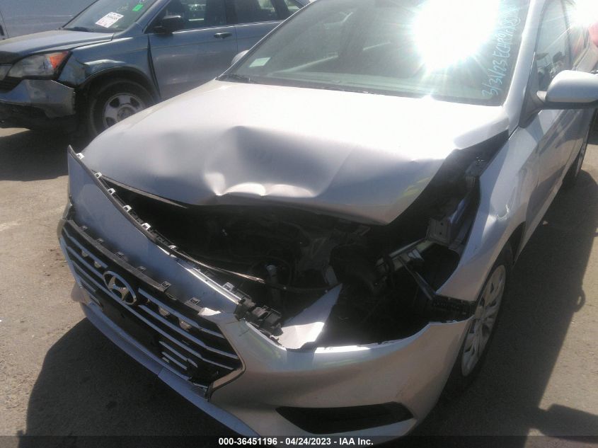 2022 HYUNDAI ACCENT SE - 3KPC24A65NE173884