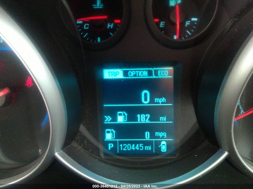 2013 CHEVROLET CRUZE ECO - 1G1PH5SB9D7116838