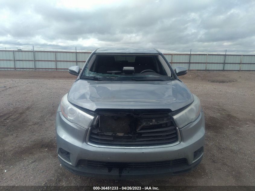 2016 TOYOTA HIGHLANDER LE - 5TDBKRFH9GS293781