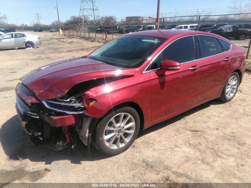 2017 FORD FUSION SE - 3FA6P0HD5HR141497