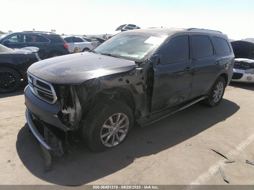 2016 DODGE DURANGO SXT - 1C4RDJAG9GC309391