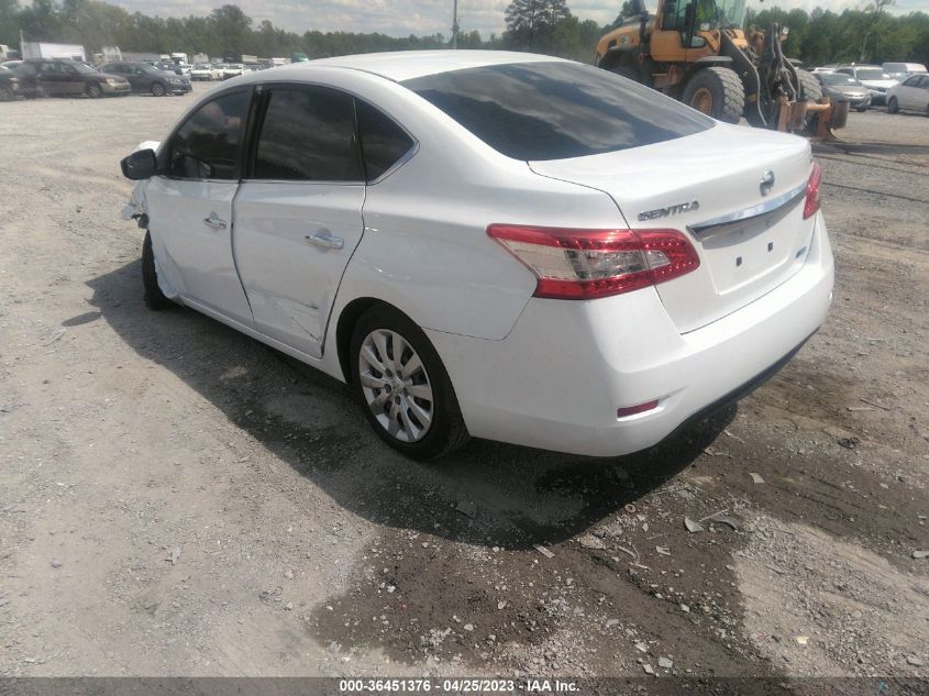 2014 NISSAN SENTRA SV - 3N1AB7AP4EY320229