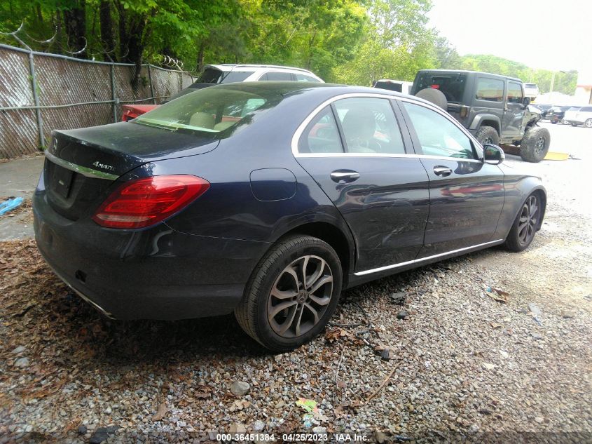 2015 MERCEDES-BENZ C-CLASS C 300 - 55SWF4KB8FU039183