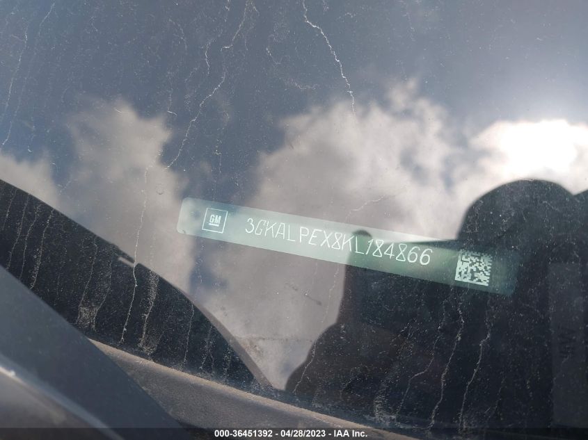 2019 GMC TERRAIN SLT - 3GKALPEX8KL184866