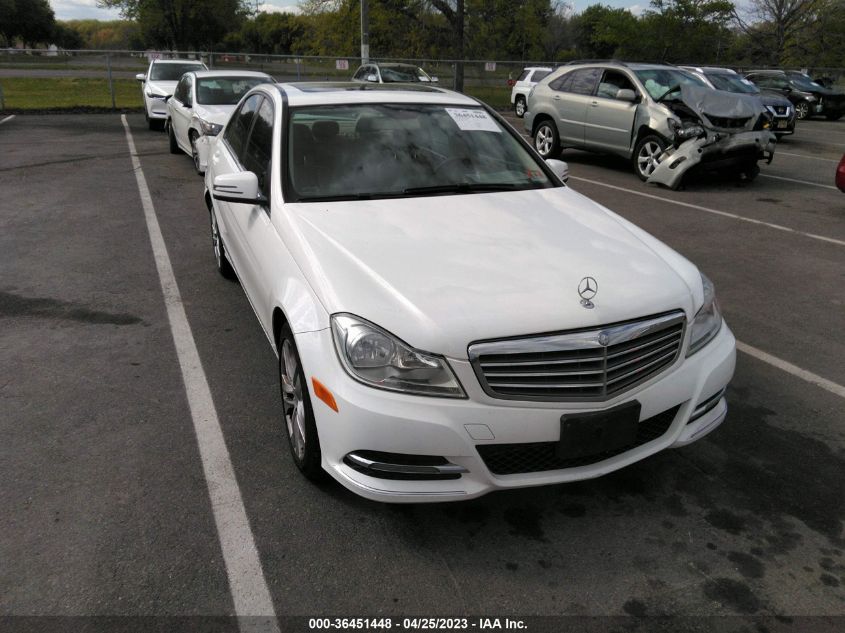 2014 MERCEDES-BENZ C-CLASS C 300 - WDDGF8AB4EG224856