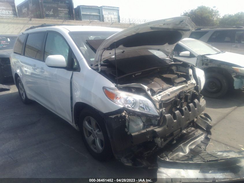 2017 TOYOTA SIENNA LE - 5TDKZ3DC4HS794174