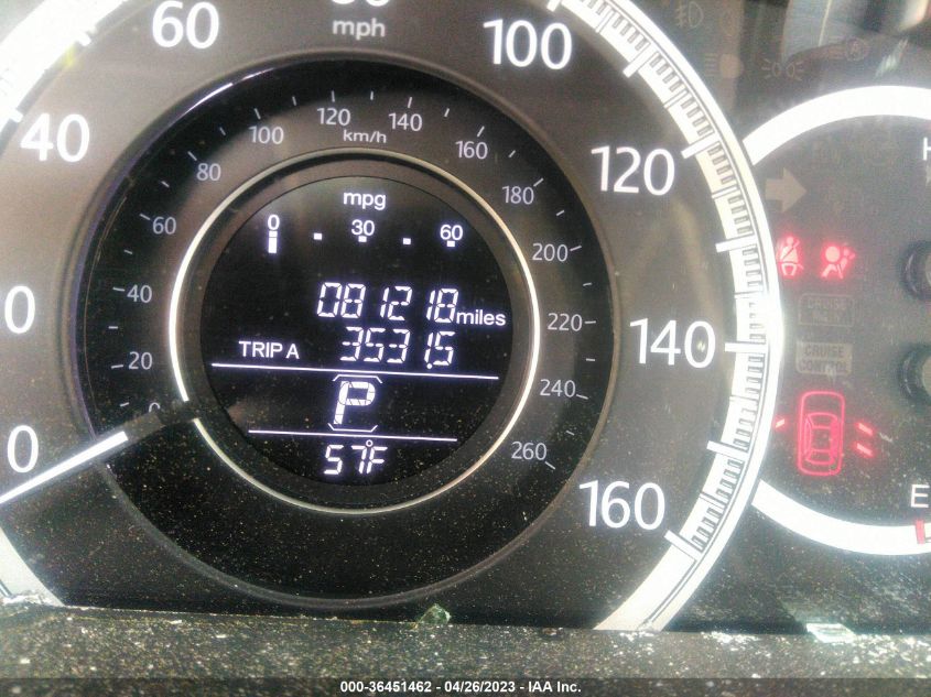 2015 HONDA ACCORD EX-L - 1HGCR2F87FA050927