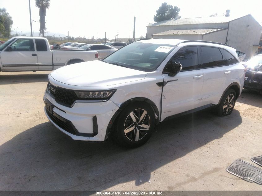 2022 KIA SORENTO S - 5XYRL4LC0NG097603