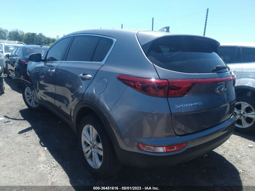 2019 KIA SPORTAGE LX - KNDPM3AC9K7538008