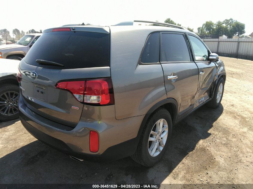 2015 KIA SORENTO LX - 5XYKT4A79FG574523