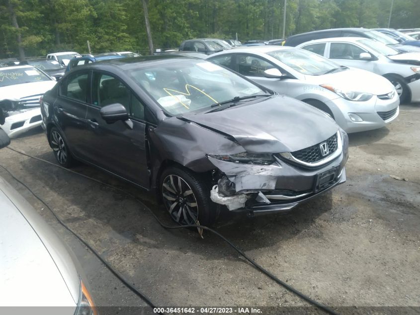 2014 HONDA CIVIC SEDAN EX-L - 19XFB2F95EE275111