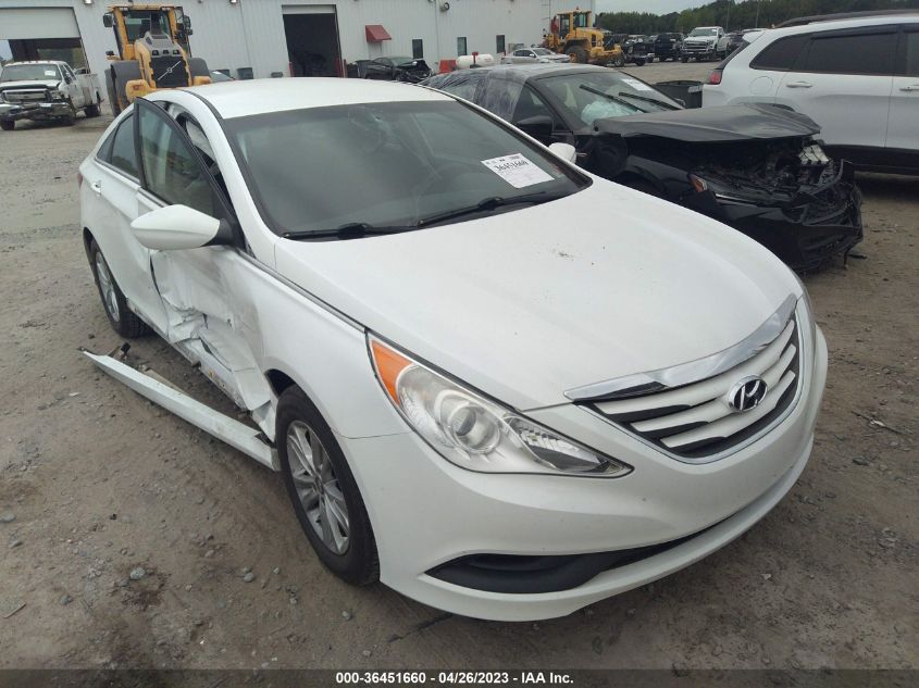 2014 HYUNDAI SONATA GLS - 5NPEB4AC3EH867581