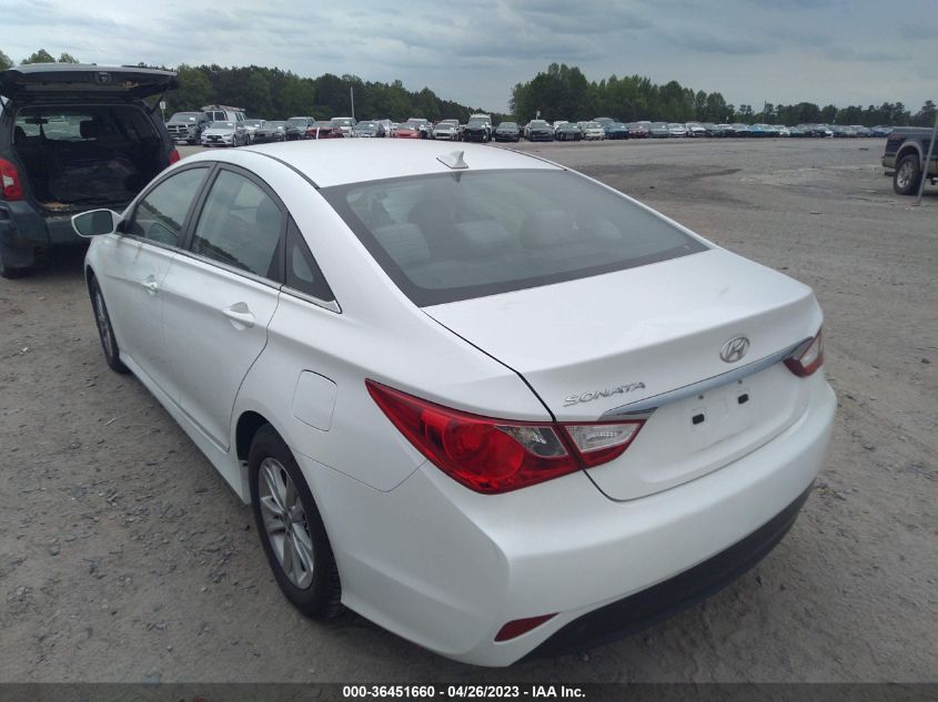 2014 HYUNDAI SONATA GLS - 5NPEB4AC3EH867581