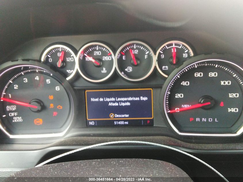 2020 CHEVROLET SILVERADO 1500 LT - 1GCPWCED0LZ169512