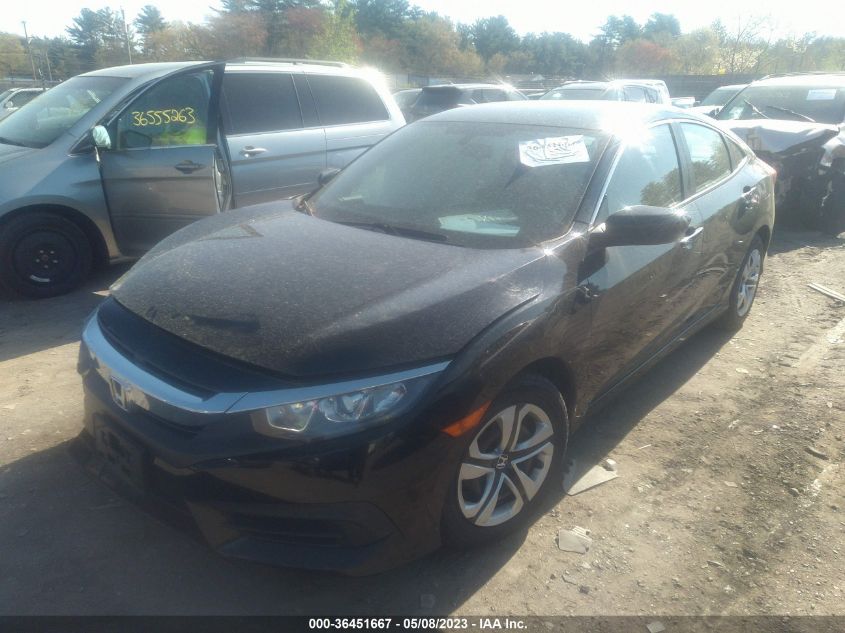 2016 HONDA CIVIC SEDAN LX - 19XFC2F53GE245005