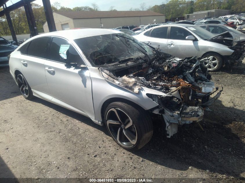 2022 HONDA ACCORD SEDAN SPORT - 1HGCV1F38NA060049