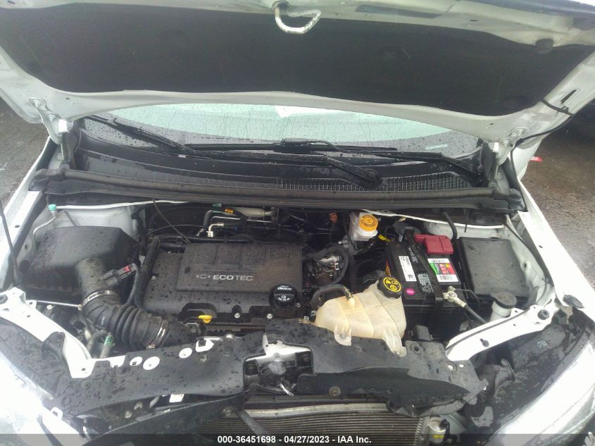 2020 CHEVROLET SONIC PREMIER - 1G1JF5SB1L4112522