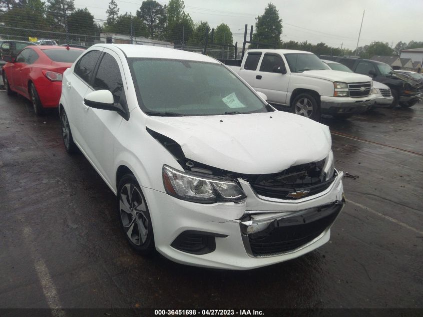 2020 CHEVROLET SONIC PREMIER - 1G1JF5SB1L4112522
