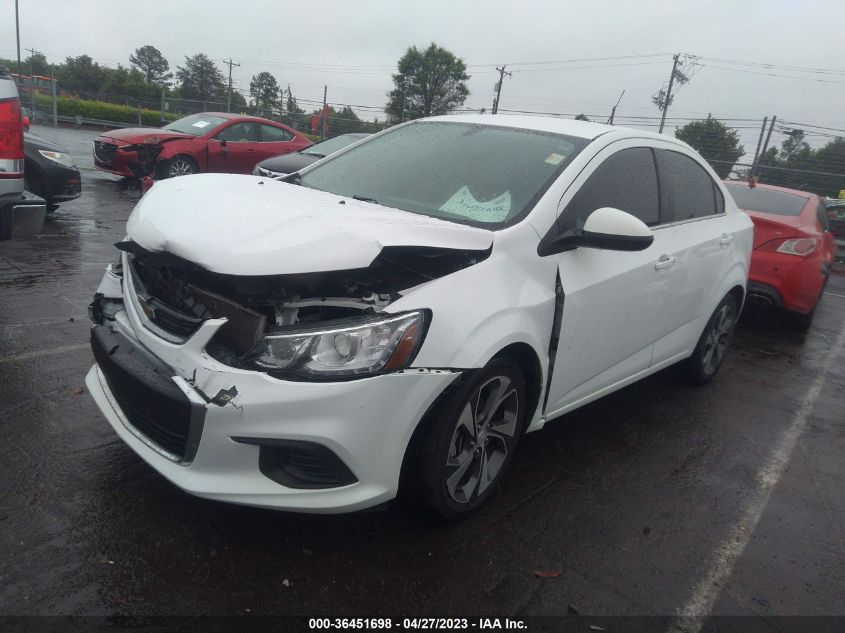 2020 CHEVROLET SONIC PREMIER - 1G1JF5SB1L4112522
