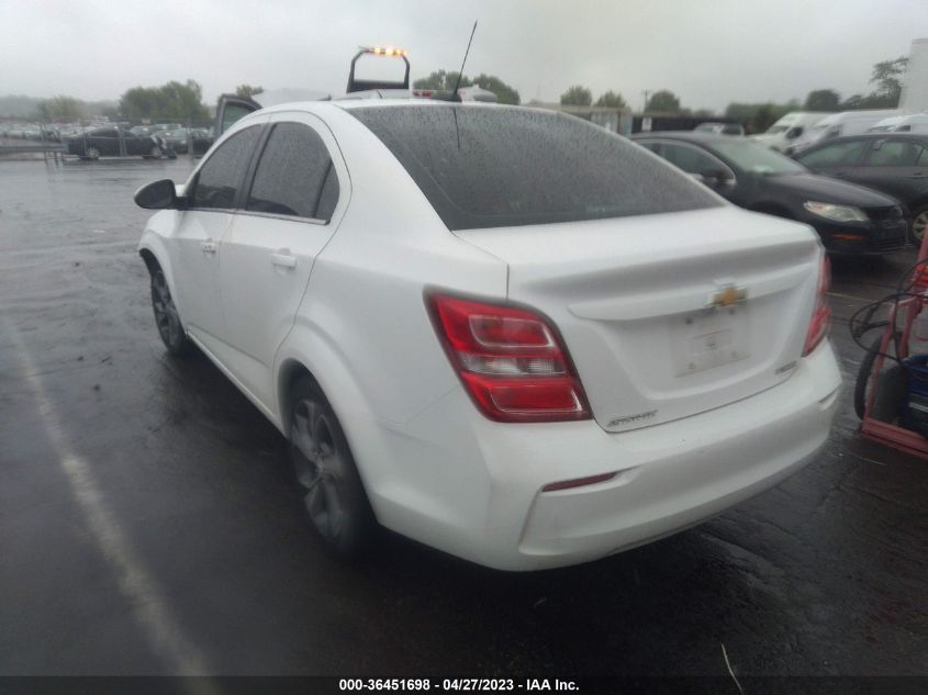 2020 CHEVROLET SONIC PREMIER - 1G1JF5SB1L4112522