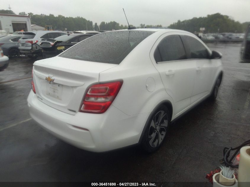 2020 CHEVROLET SONIC PREMIER - 1G1JF5SB1L4112522