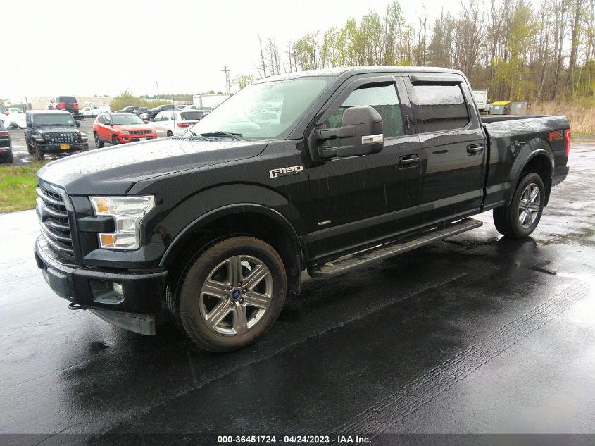 2017 FORD F-150 XL/XLT/LARIAT - 1FTFW1EG1HFA90188