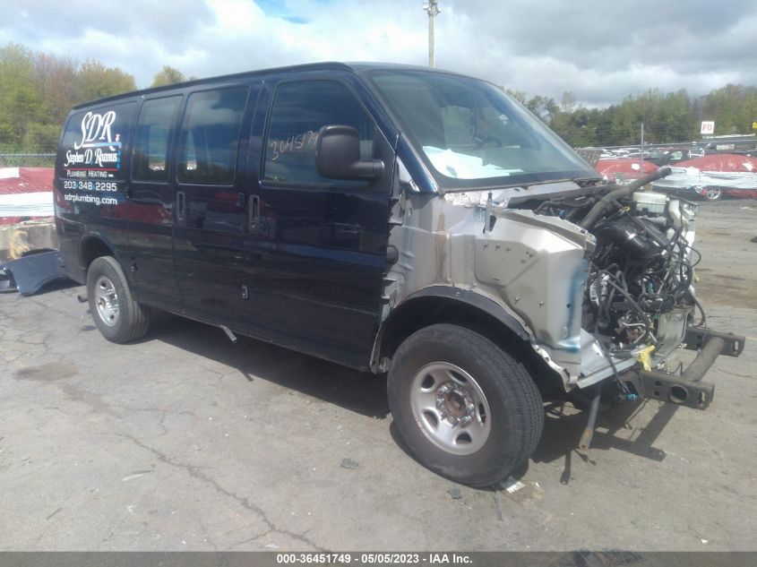 2015 CHEVROLET EXPRESS CARGO VAN - 1GCWGFCF3F1112853