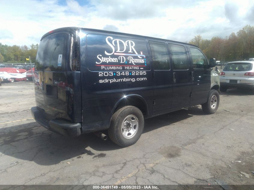 2015 CHEVROLET EXPRESS CARGO VAN - 1GCWGFCF3F1112853