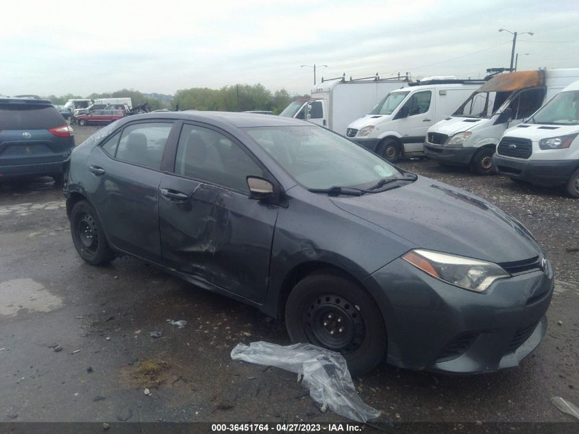 2014 TOYOTA COROLLA L/LE/S/S PLUS/LE PLUS - 2T1BURHE2EC034276