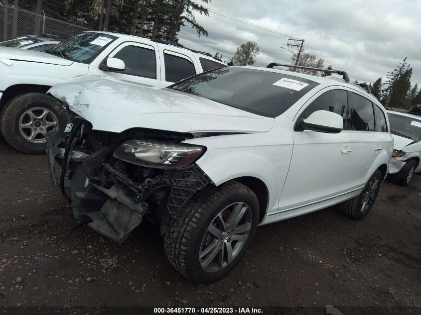2013 AUDI Q7 3.0T PREMIUM PLUS - WA1LGAFEXDD011257