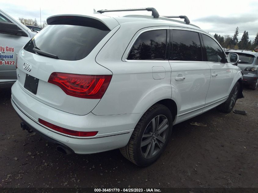 2013 AUDI Q7 3.0T PREMIUM PLUS - WA1LGAFEXDD011257