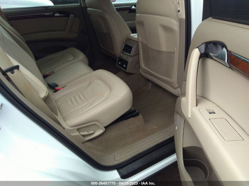 2013 AUDI Q7 3.0T PREMIUM PLUS - WA1LGAFEXDD011257