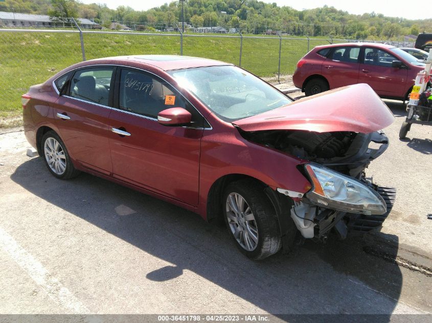 2015 NISSAN SENTRA SL - 3N1AB7AP1FY355070